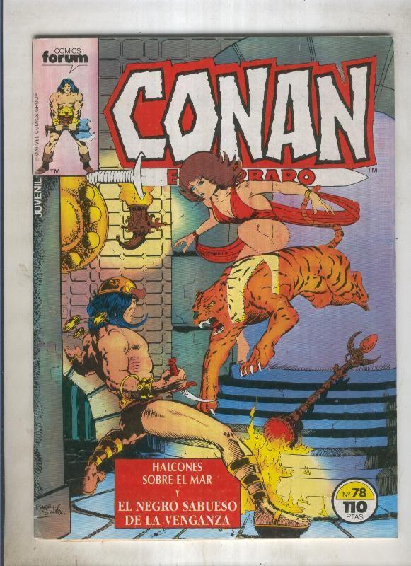 Conan el Barbaro primera edicion numero 078 (numerado 4 en trasera)