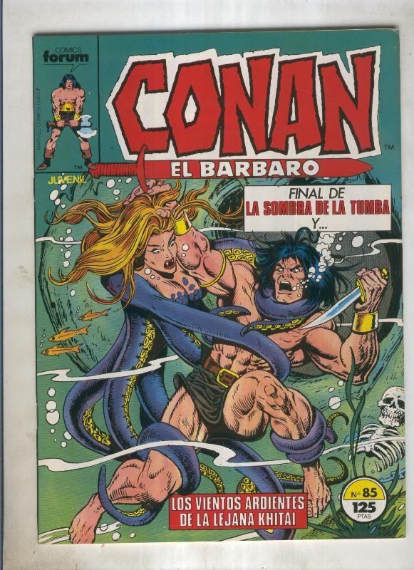 Conan el Barbaro primera edicion numero 085 (numerado 2 en trasera)