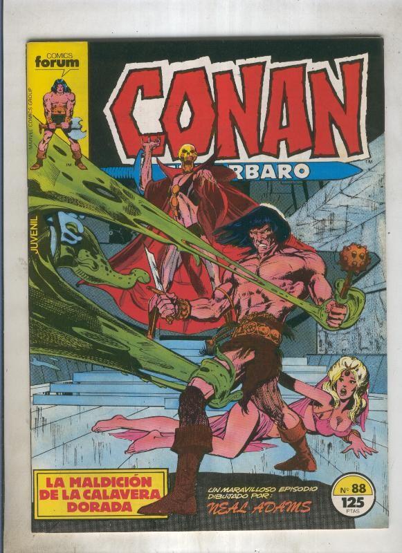 Conan el Barbaro primera edicion numero 088 (numerado 2 en trasera)