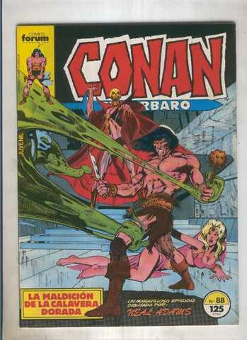 Conan el Barbaro primera edicion numero 088 (numerado 2 en trasera)