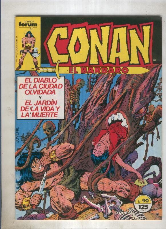 Conan el Barbaro primera edicion numero 090 (numerado 3 en trasera)