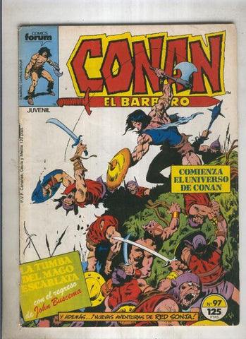 Conan el Barbaro primera edicion numero 097 (numerado 3 en trasera)