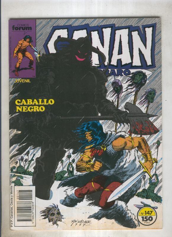 Conan el Barbaro primera edicion numero 147 (numerado 1 en trasera)