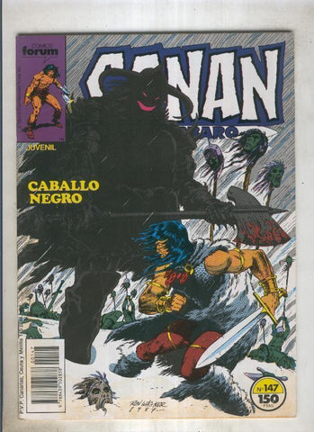 Conan el Barbaro primera edicion numero 147 (numerado 1 en trasera)