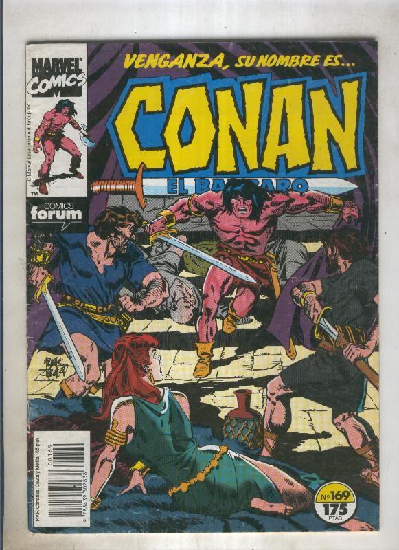 Conan el Barbaro primera edicion numero 169 (numerado 1 en trasera)