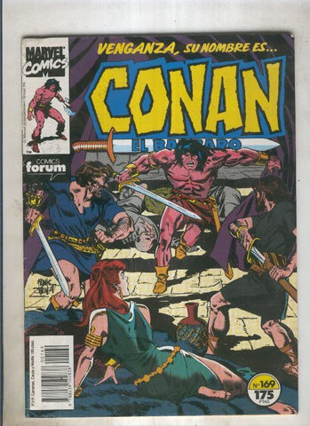 Conan el Barbaro primera edicion numero 169 (numerado 3 en trasera)