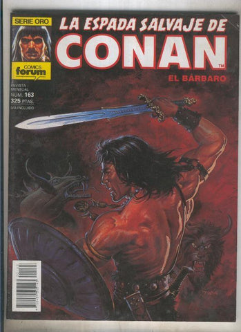 La espada de conan el barbaro numero 163