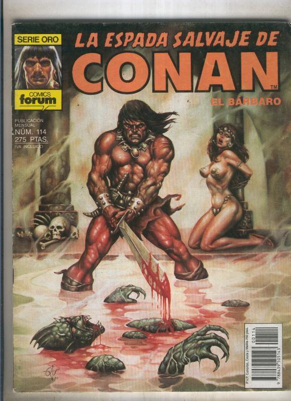 La espada de conan el barbaro numero 114