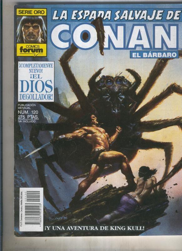 La espada de conan el barbaro numero 120