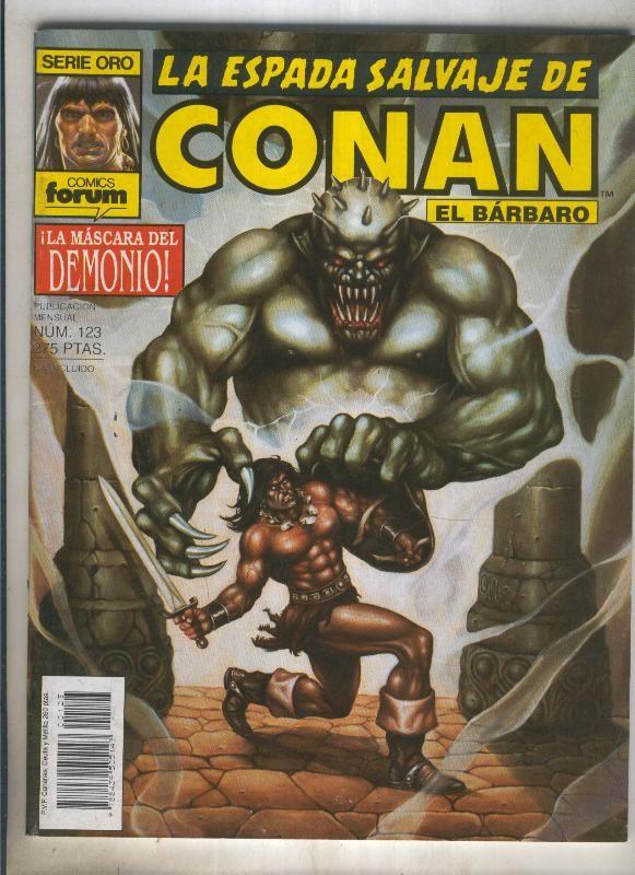 La espada de conan el barbaro numero 123
