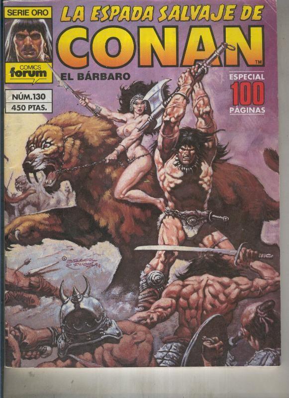 La espada de conan el barbaro numero 130