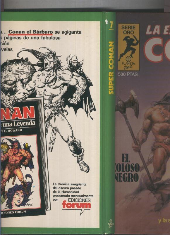 Super Conan primera edicion numero 07: El coloso negro (lomo estropeado)