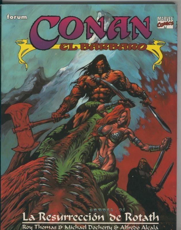 Novelas Graficas Color Conan numero 01: La resurreccion de Rotath