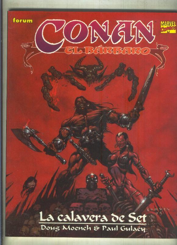 Novela Grafica Conan el barbaro: La calavera de Set