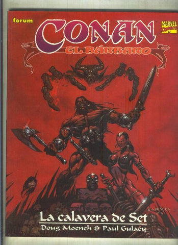 Novela Grafica Conan el barbaro: La calavera de Set