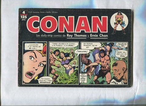 Conan tiras de prensa numero 04 (subrayado en parte credito por 