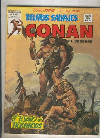 Relatos Salvajes numero 83: Conan (numerado 2 en trasera)