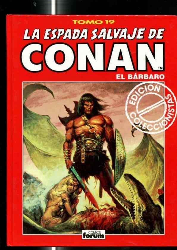 La Espada Salvaje de Conan edicion coleccionista tomo rojo numero 19