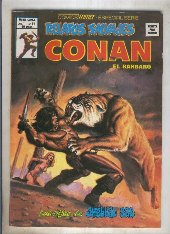 Relatos Salvajes numero 65: Conan (numerado 4 en trasera)