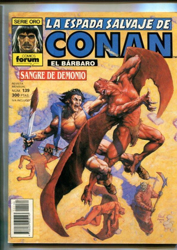 La espada salvaje de conan primera edicion numero 139: Merodeadores en Meroe