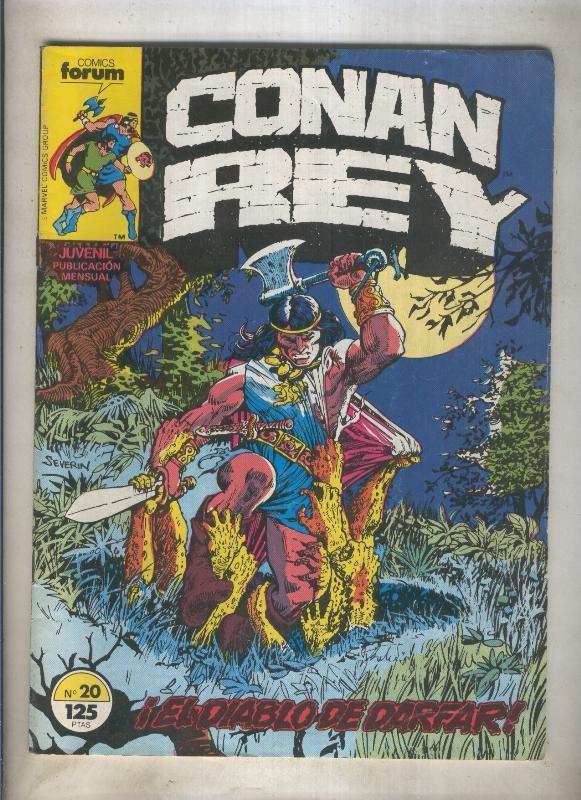 Conan Rey numero 20 (numerado 1 en trasera)