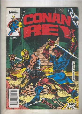 Conan Rey numero 51 (numerado 1 en trasera)