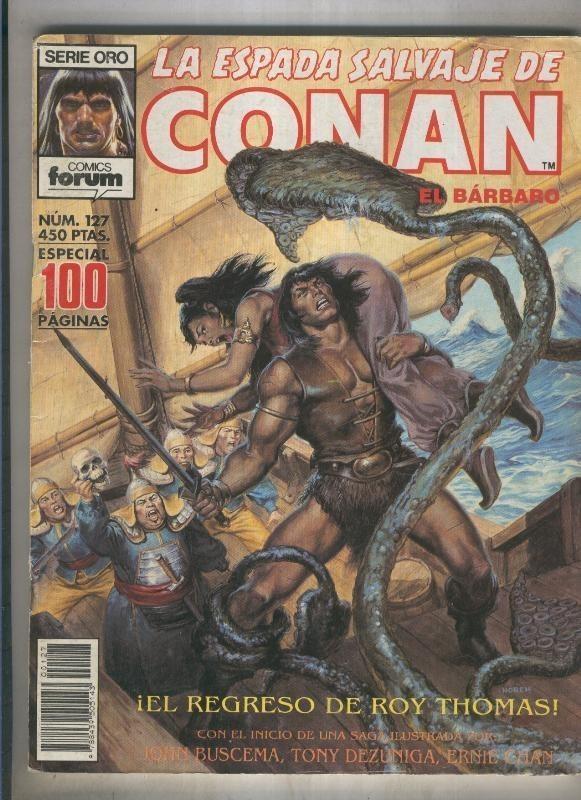 La espada de conan el barbaro numero 127