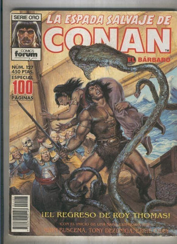 La espada de conan el barbaro numero 127
