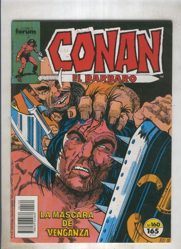 Conan el Barbaro primera edicion numero 160 (numerado 2 en trasera)