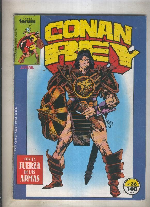 Conan Rey numero 36 (numerado 1 en trasera)