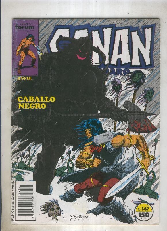 Conan el Barbaro primera edicion numero 147 (numerado 6 en trasera)