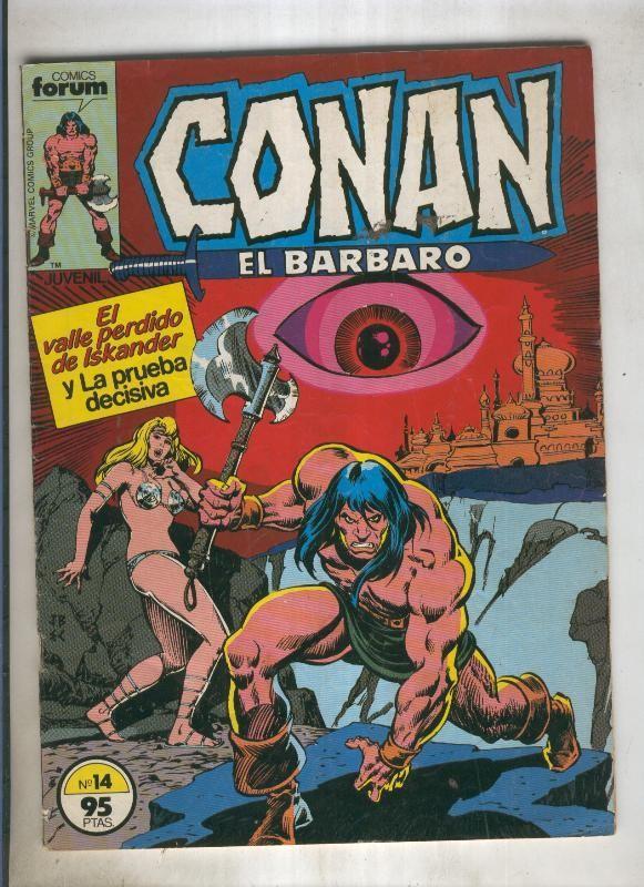 Conan el Barbaro primera edicion numero 014 (numerado 3 en trasera)
