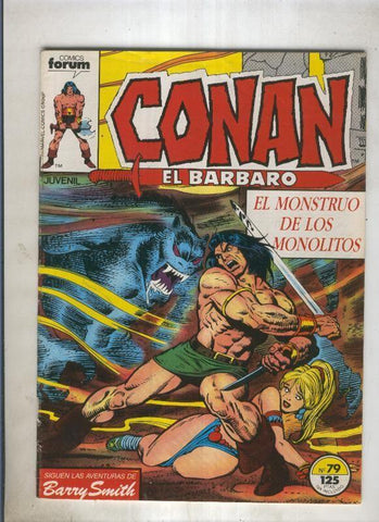 Conan el Barbaro primera edicion numero 079 (numerado 1 en trasera)