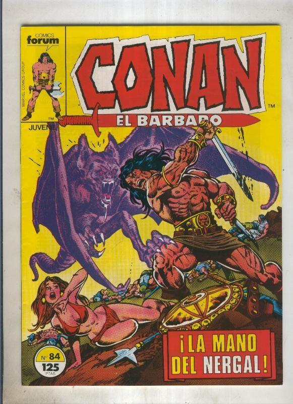 Conan el Barbaro primera edicion numero 084 (numerado 1 en trasera)