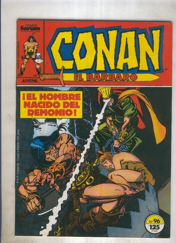 Conan el Barbaro primera edicion numero 096 (numerado 2 en trasera)