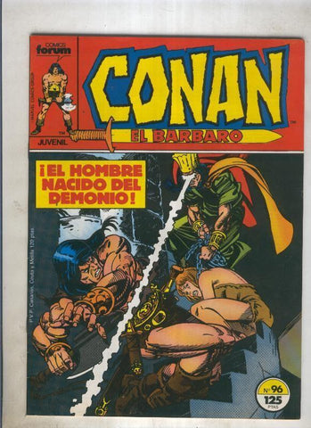 Conan el Barbaro primera edicion numero 096 (numerado 2 en trasera)