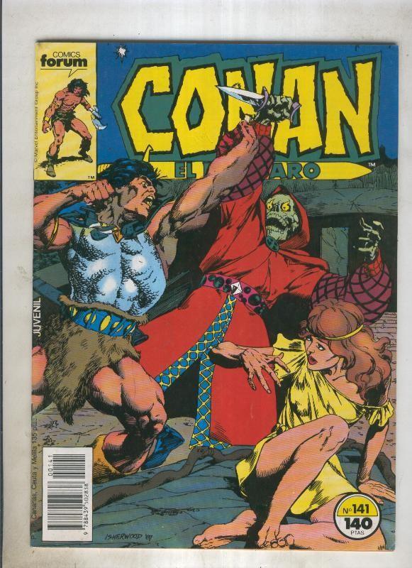 Conan el Barbaro primera edicion numero 141 (numerado 3 en trasera)
