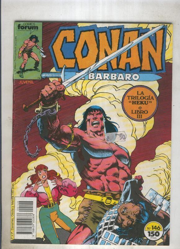 Conan el Barbaro primera edicion numero 146 (numerado 5 en trasera)
