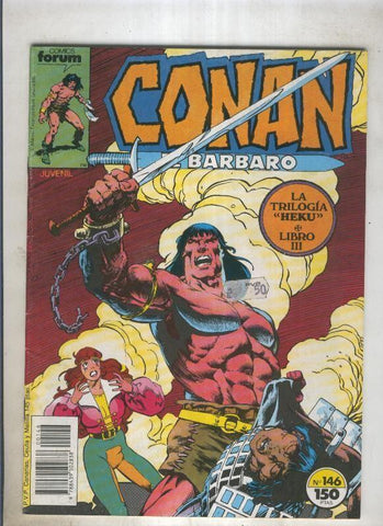 Conan el Barbaro primera edicion numero 146 (numerado 5 en trasera)