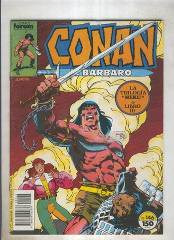 Conan el Barbaro primera edicion numero 146 (numerado 6 en trasera)