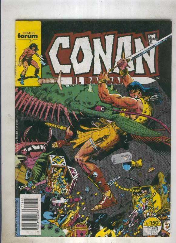 Conan el Barbaro primera edicion numero 150 (numerado 2 en trasera)