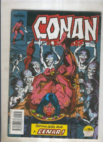 Conan el Barbaro primera edicion numero 166 (numerado 1 en trasera)