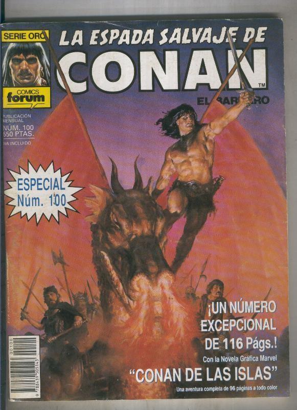 La espada de conan el barbaro numero 100