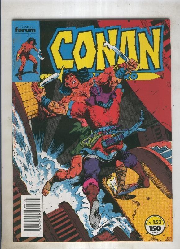 Conan el Barbaro primera edicion numero 153 (numerado 1 en trasera)