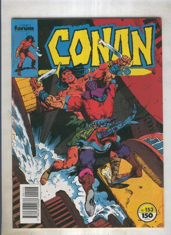 Conan el Barbaro primera edicion numero 153 (numerado 1 en trasera)