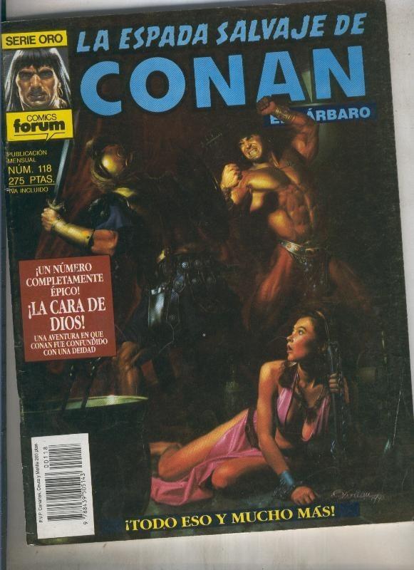 La espada de conan el barbaro numero 118