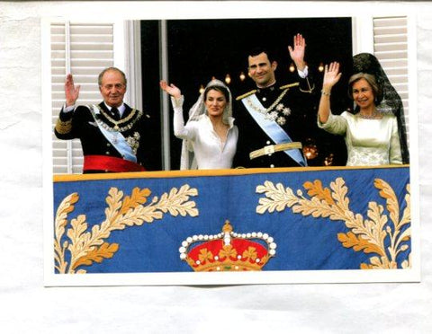 Foto numerada 16 de la boda del Principe Felipe realizada por la revista Pronto