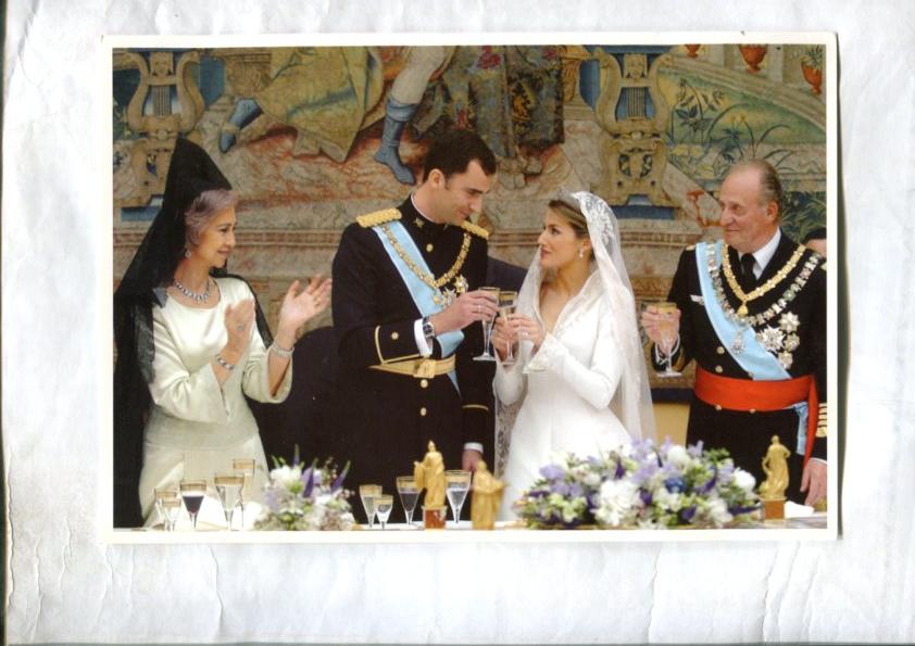 Foto numerada 28 de la boda del Principe Felipe realizada por la revista Pronto
