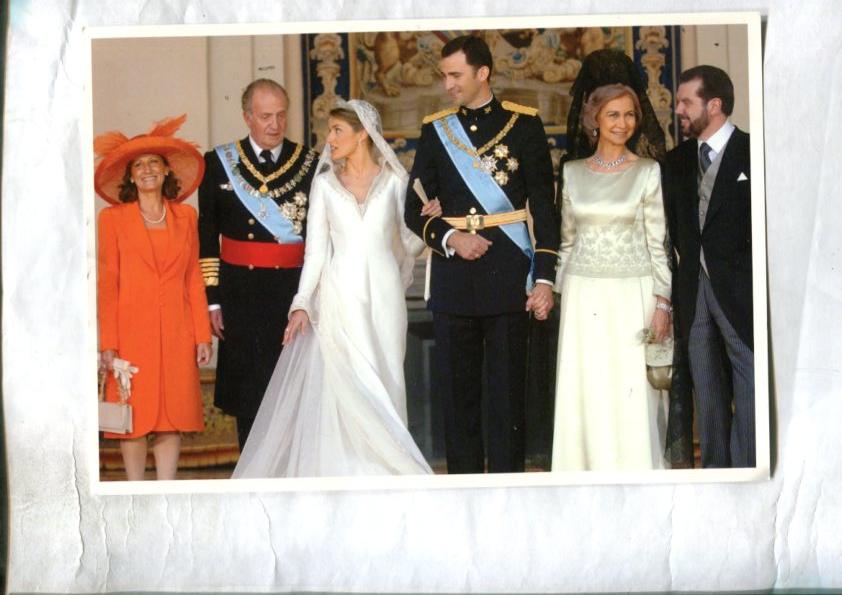 Foto numerada 24 de la boda del Principe Felipe realizada por la revista Pronto