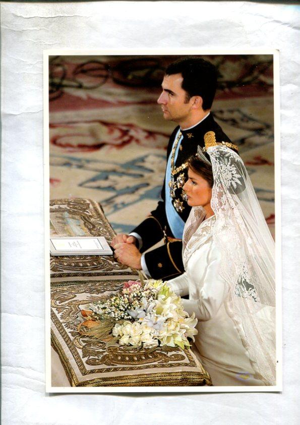 Foto numerada 15 de la boda del Principe Felipe realizada por la revista Pronto